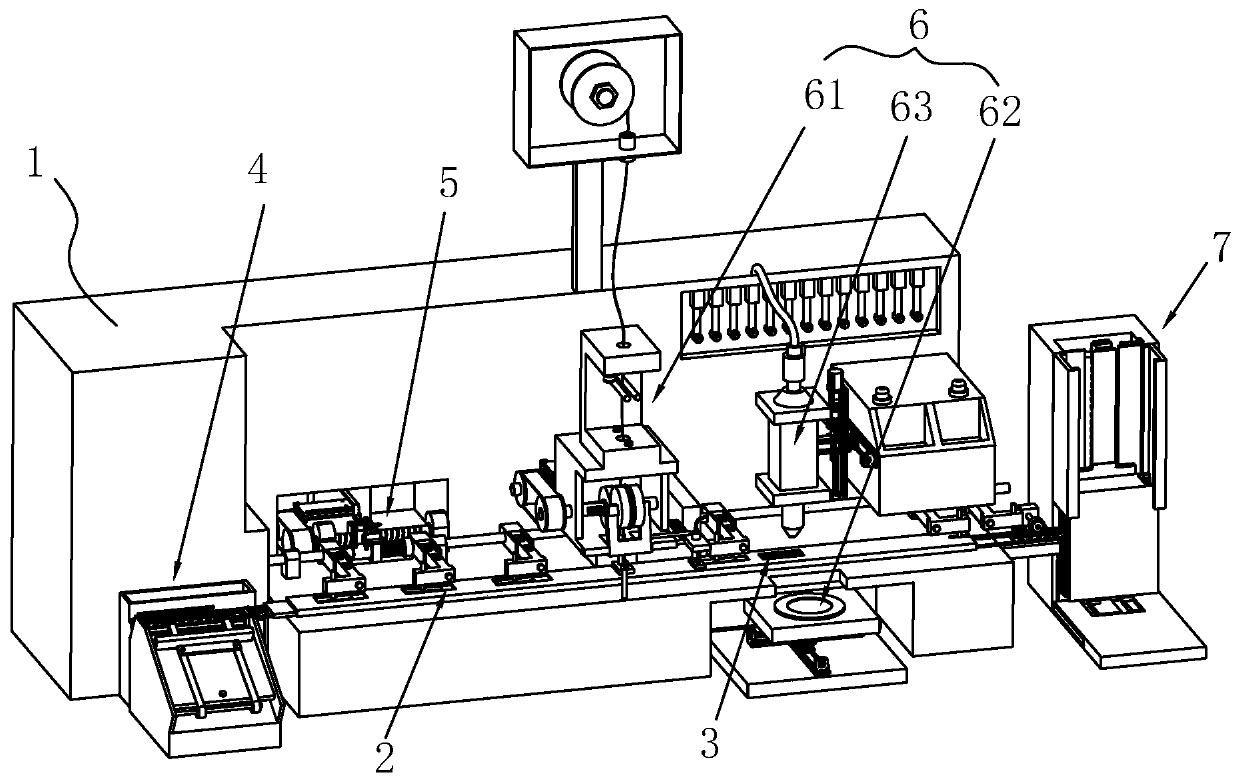 Lead frame automatic chip loader