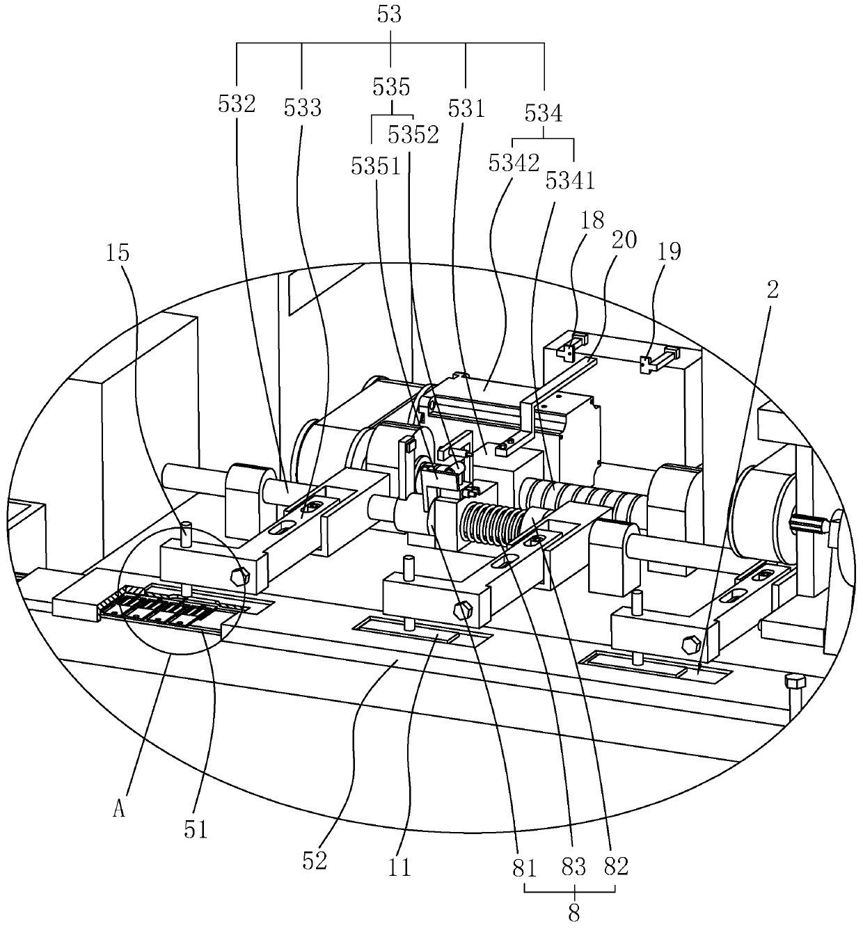 Lead frame automatic chip loader