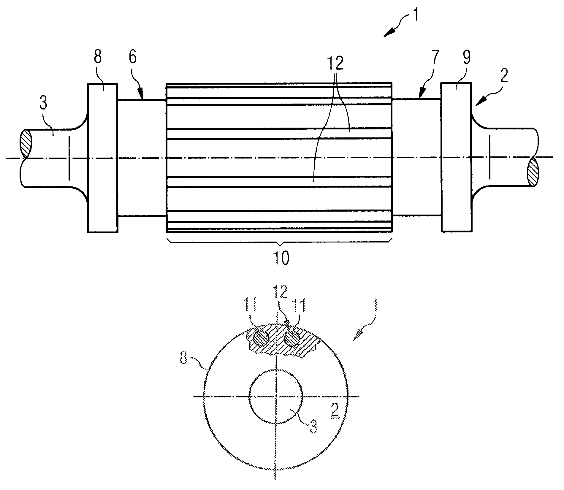 Method for producing a cage rotor for an asynchronous machine