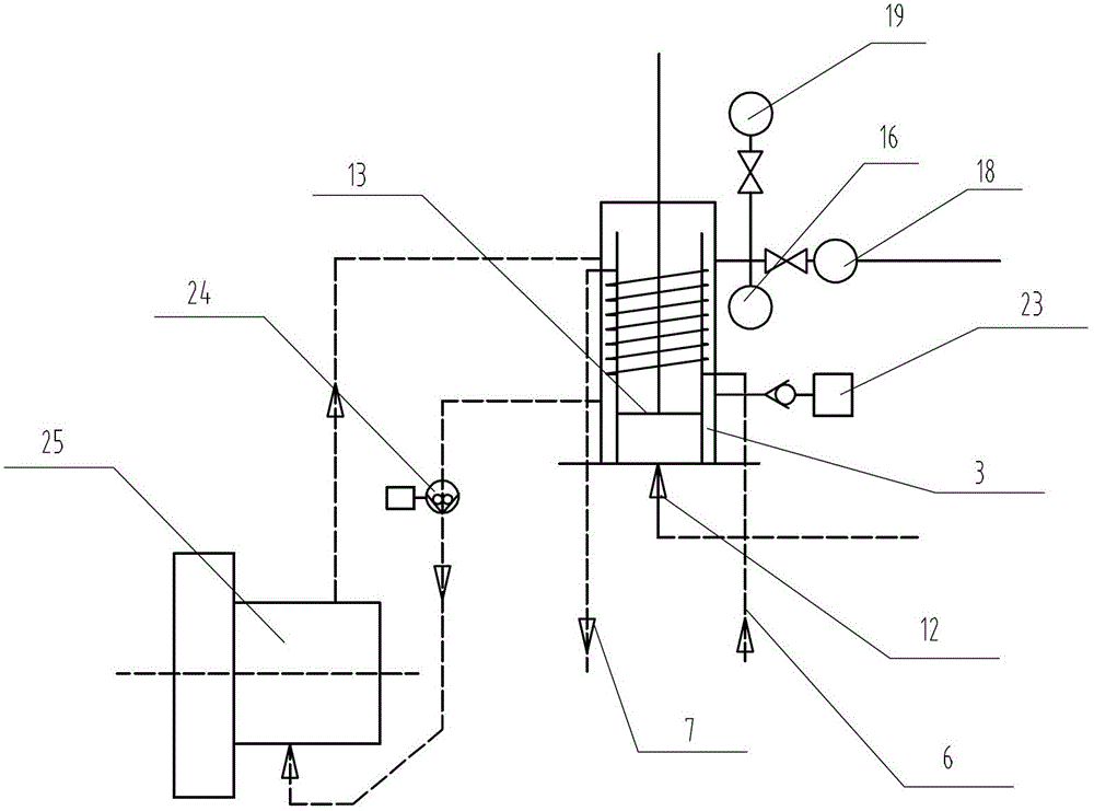 Barrier fluid circulation system for mechanical seals