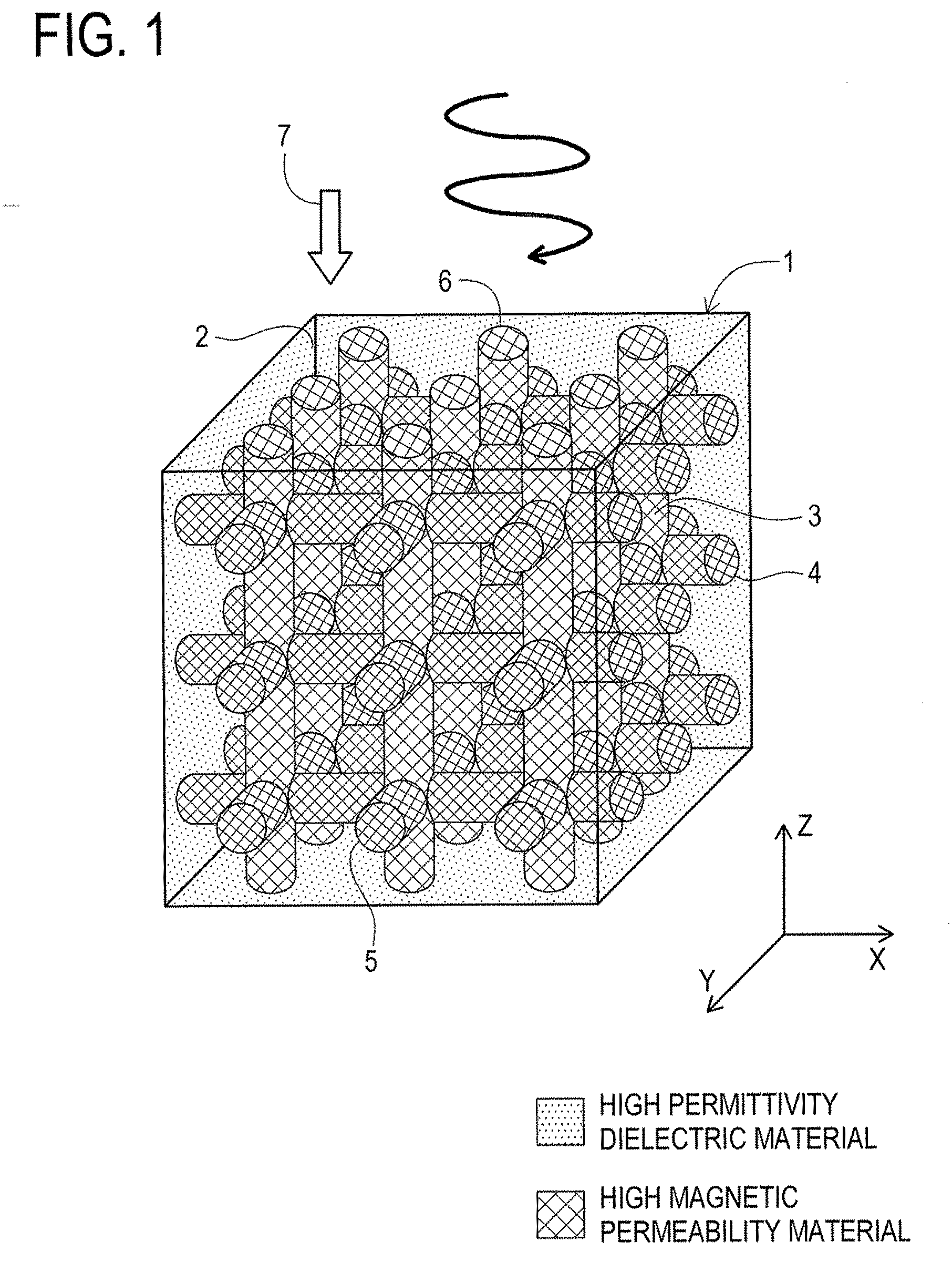 Electromagnetic radiation absorber and method for absorbing electromagnetic radiation