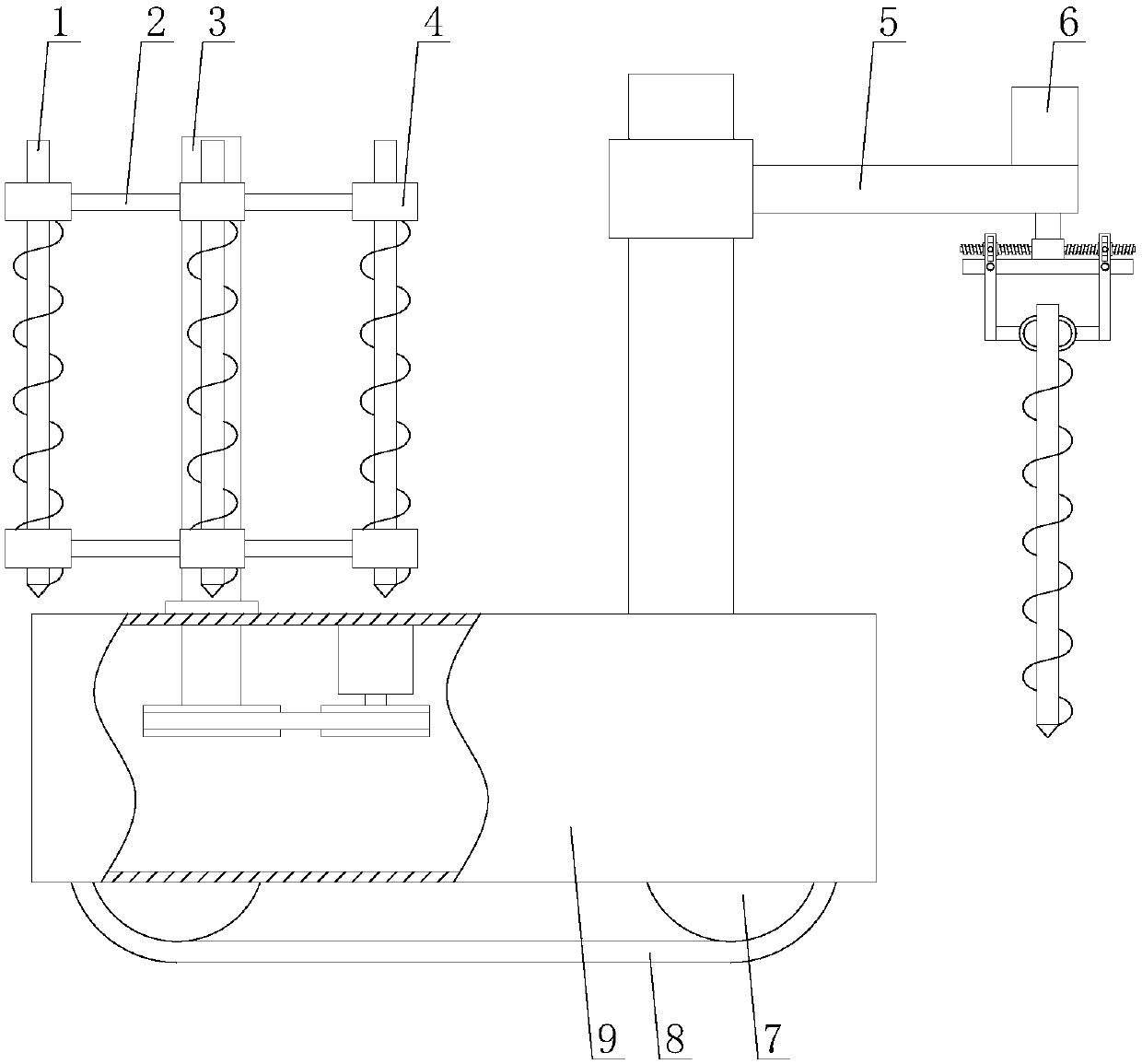 An automatic drilling equipment for oil exploration