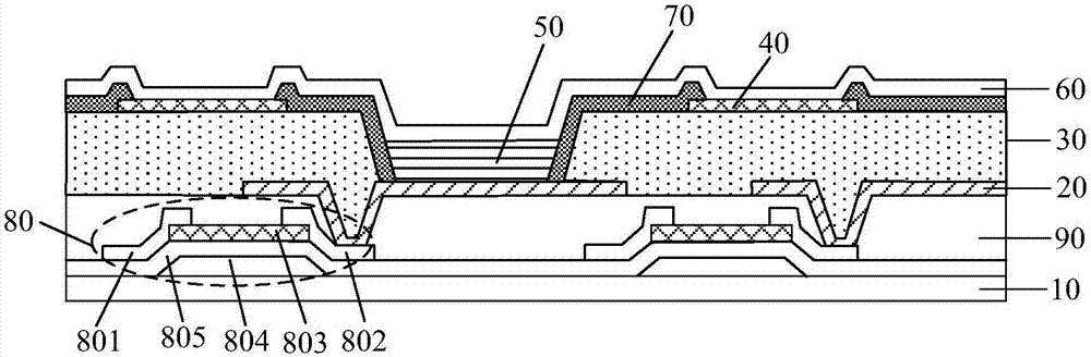 OLED array substrate, manufacturing method and display apparatus thereof