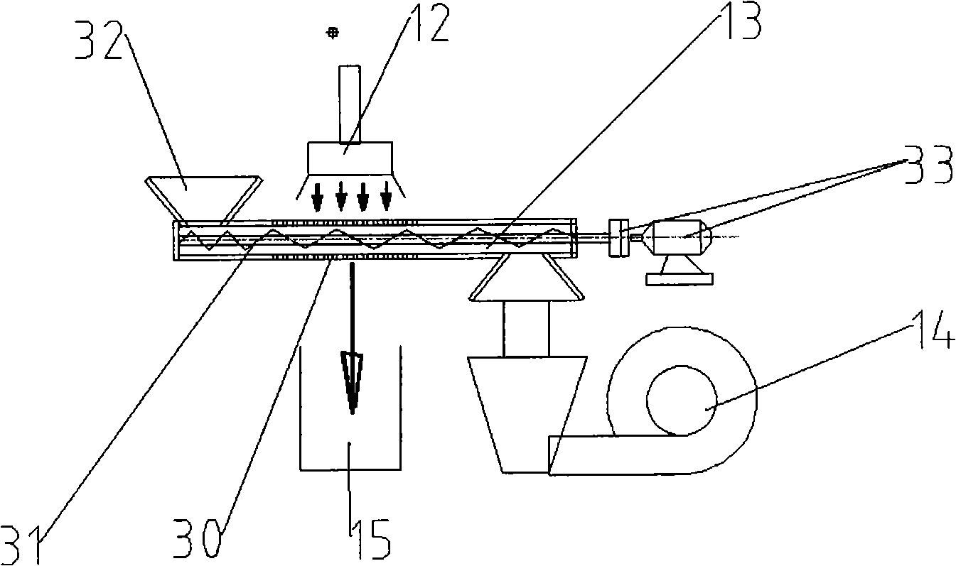 Continuous fibrous globule filter and its filtering method