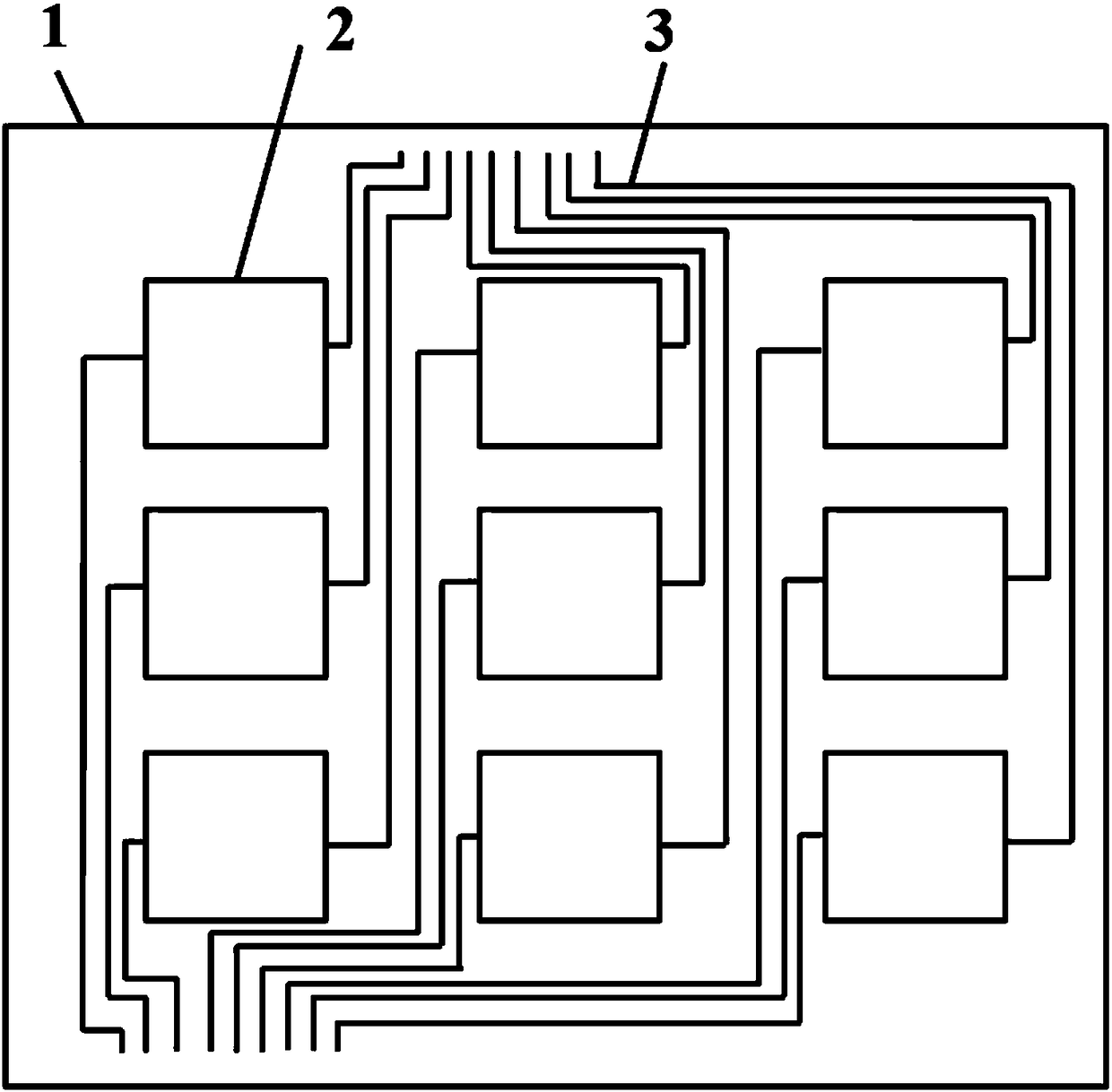 Spectral analysis chip and preparation method thereof