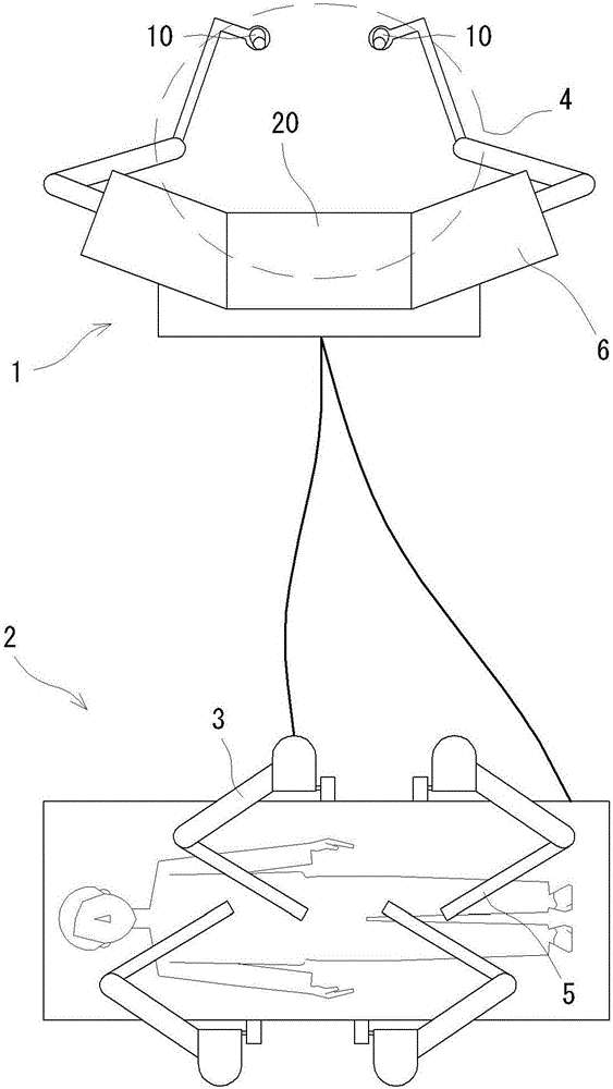 Surgical robot system, a laparoscope manipulation method, a body-sensing surgical image processing device and method therefor