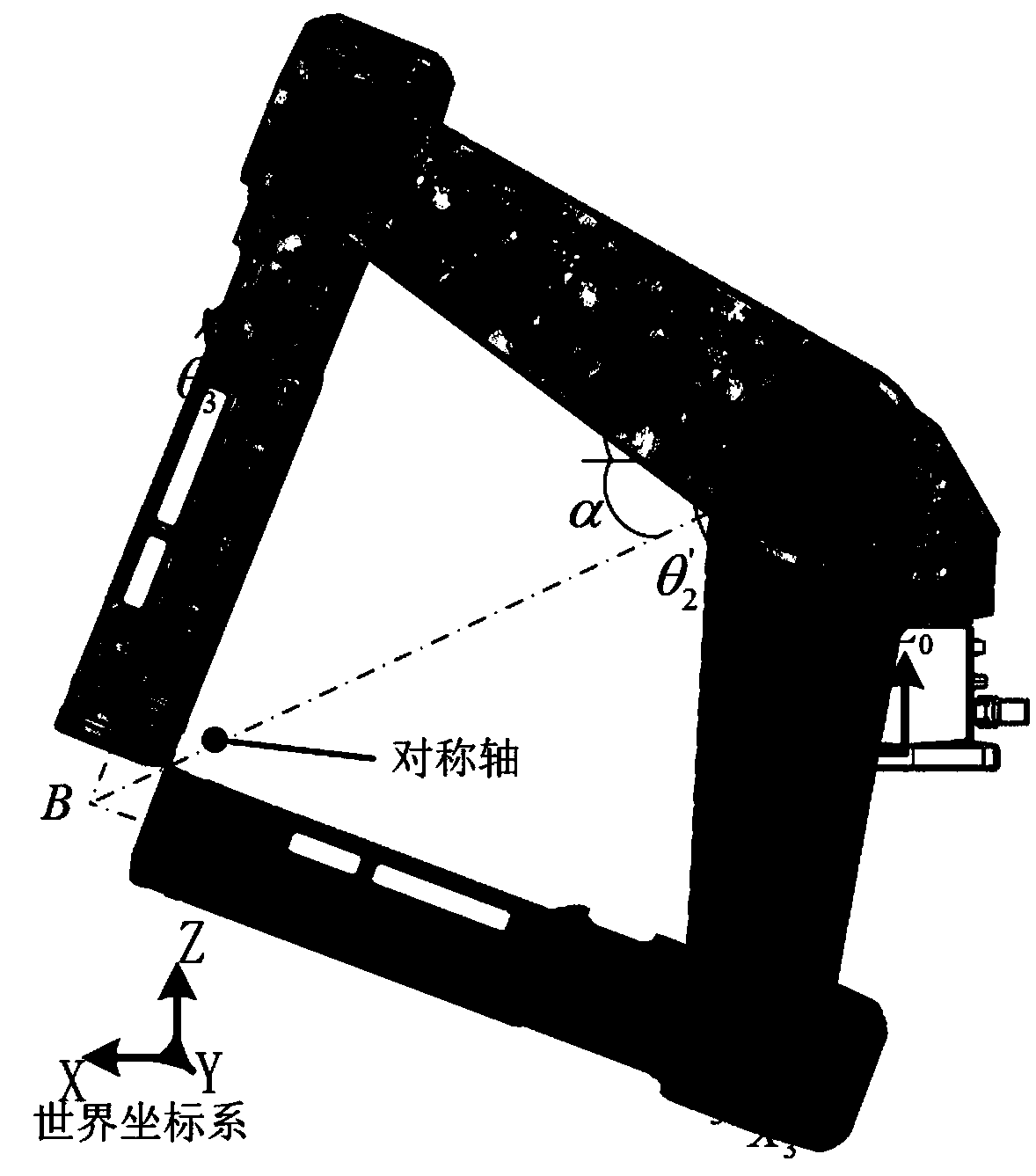 Optimal initial position and posture determination method of flexible supporting series industrial robot operation