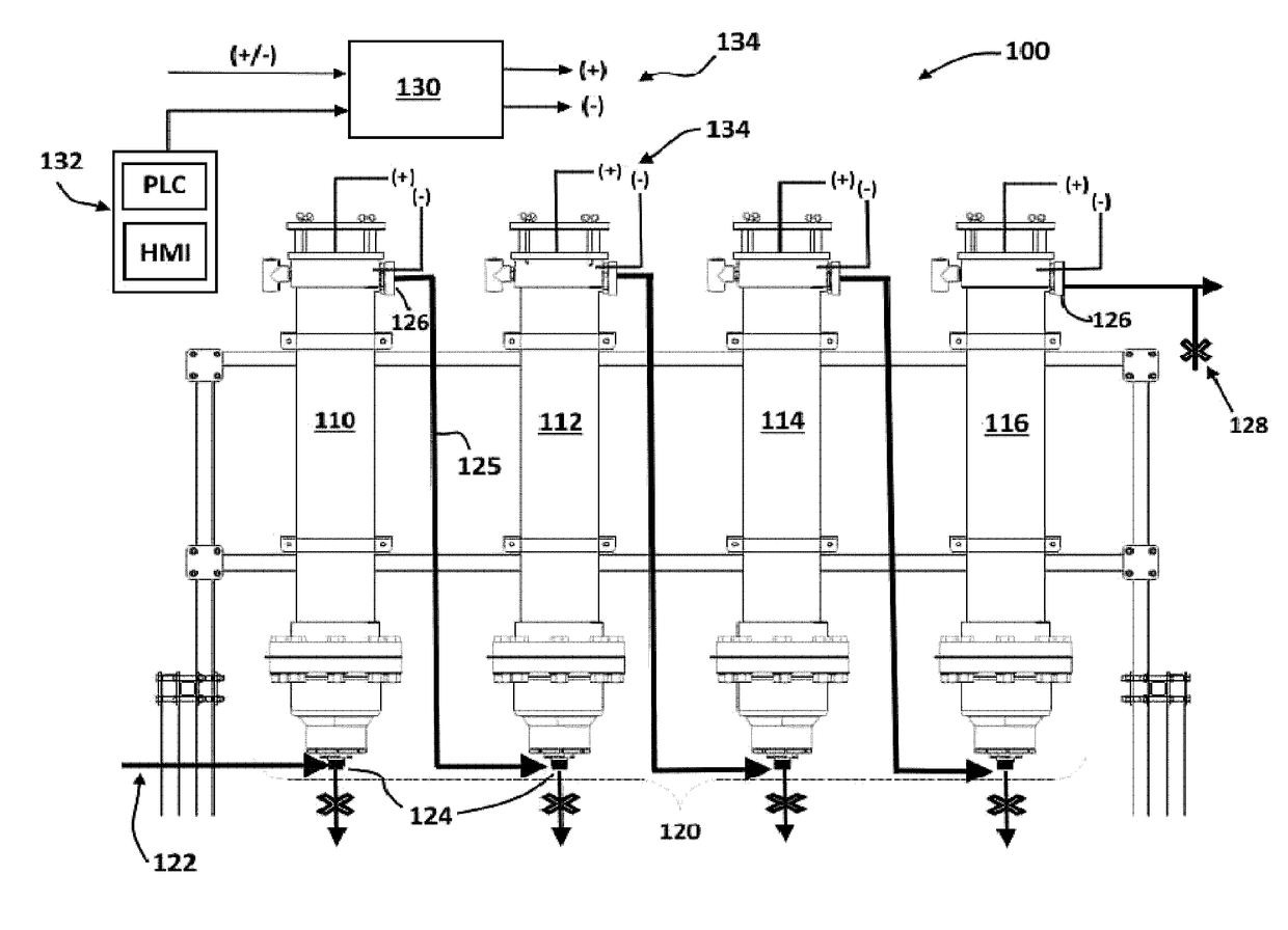 Apparatus and Method for Electrodisinfection