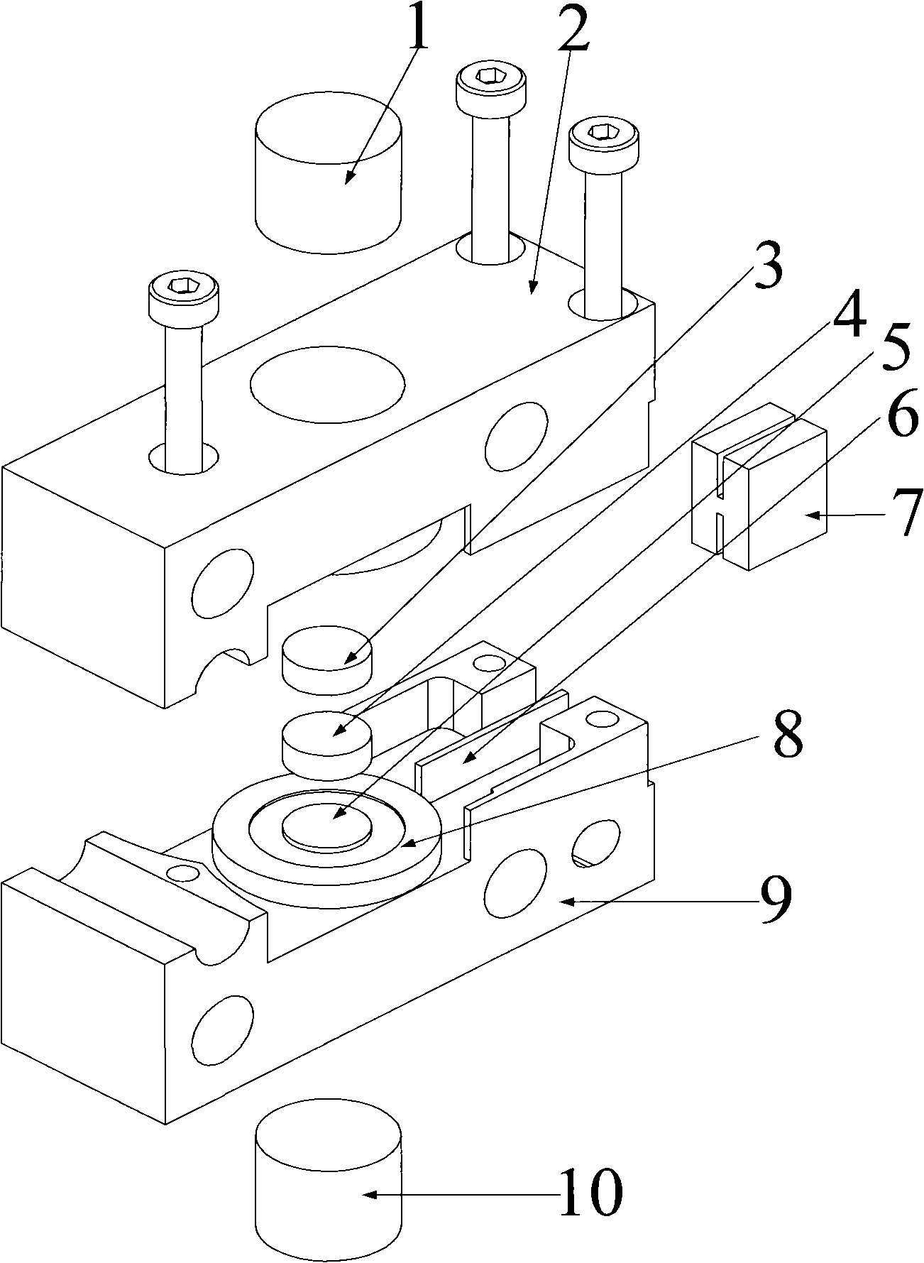 Miniature waveguide mode circulator