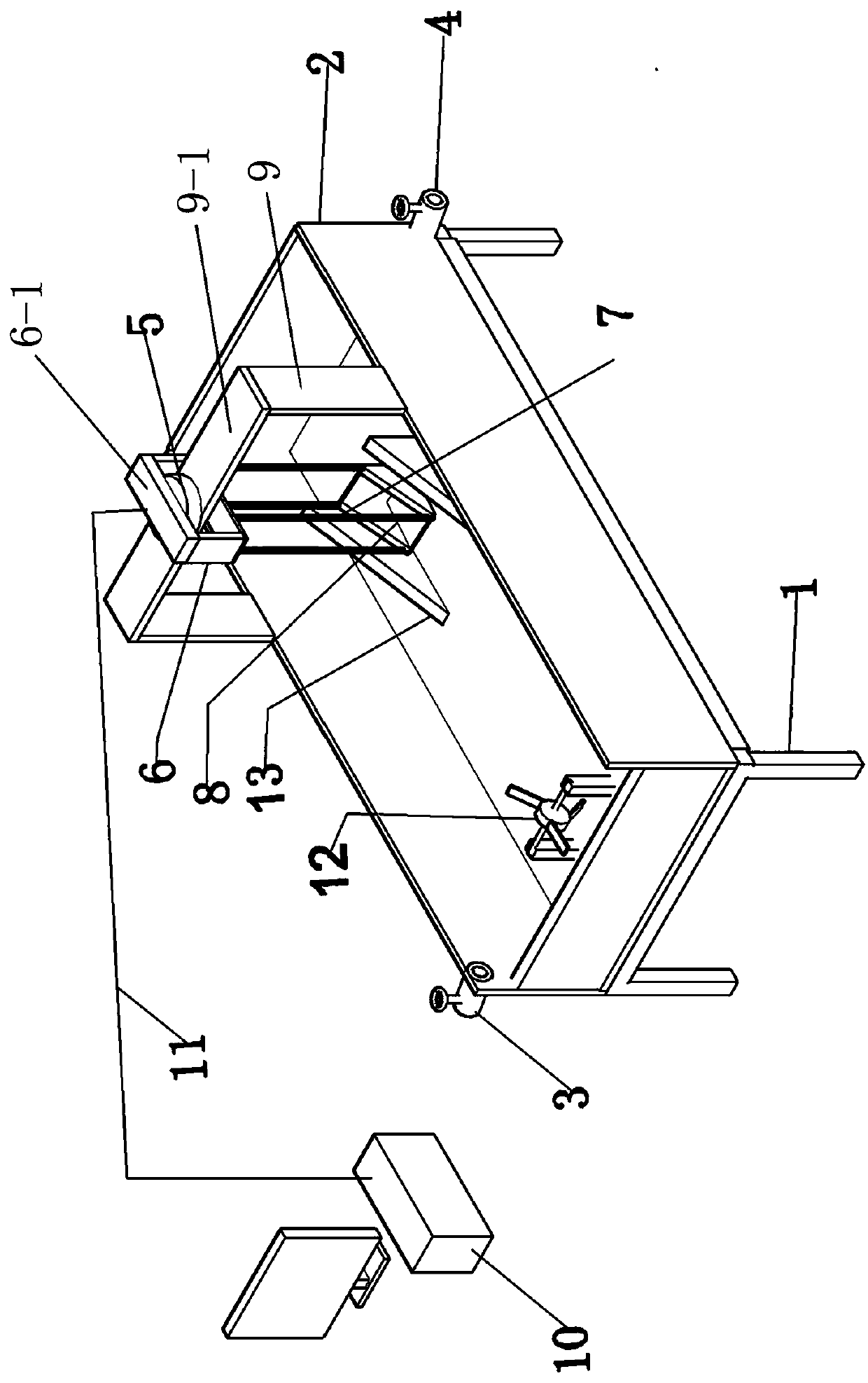 Device and method for testing wave erosion resistance of soil body or soft rock