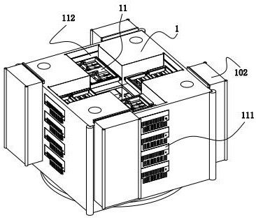 A mobile power charging device capable of automatic storage