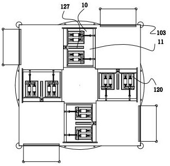 A mobile power charging device capable of automatic storage