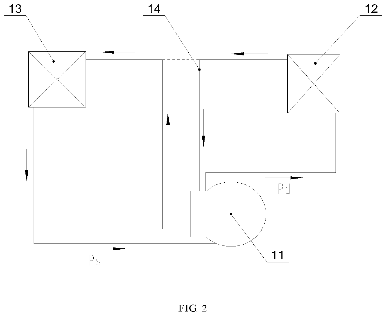 Compressor, air conditioning system and vehicle