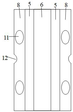 Assembly type concrete combined sand accumulation hole coast anti-erosion structure