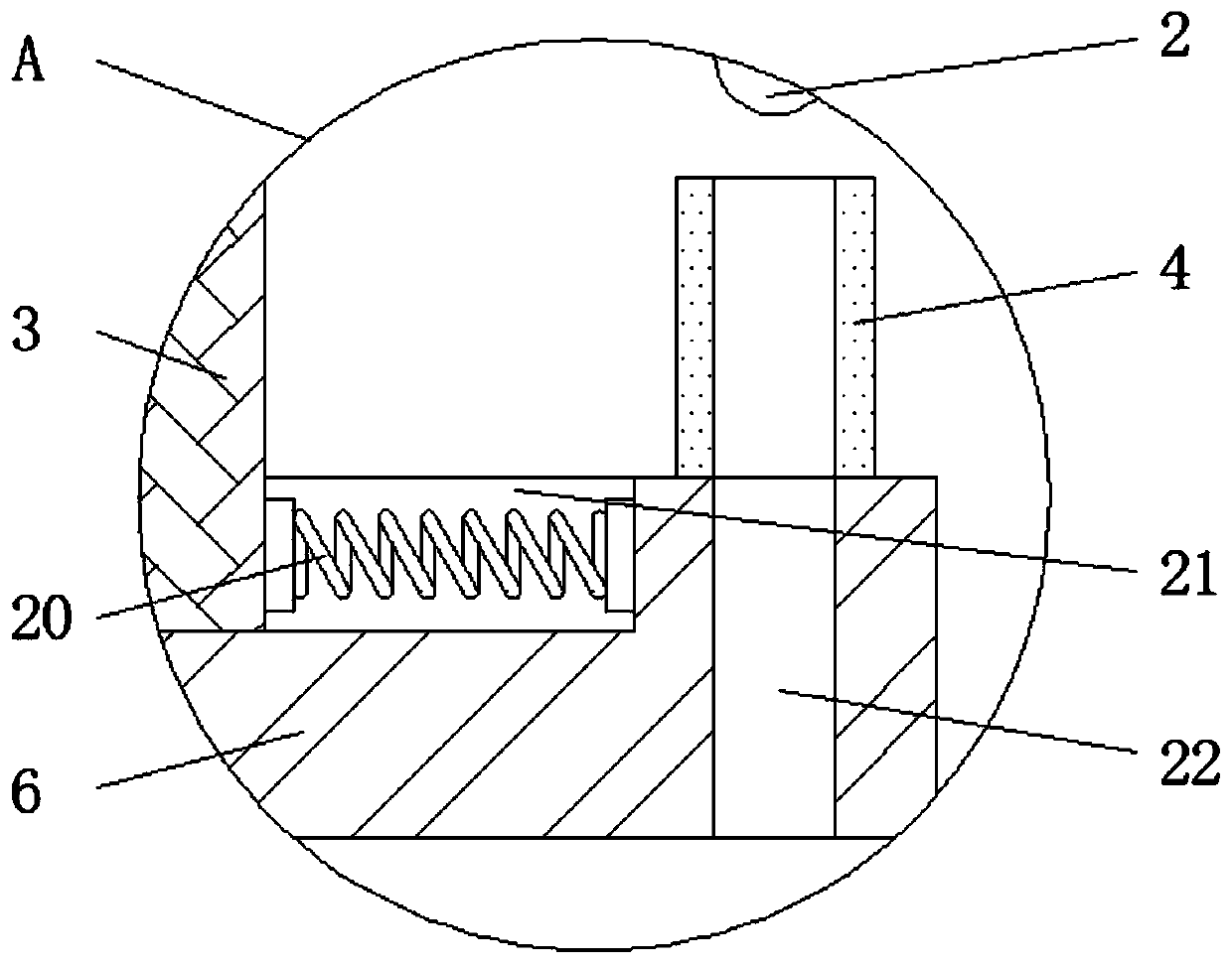 A sheet metal die-casting mold with positioning and guiding functions