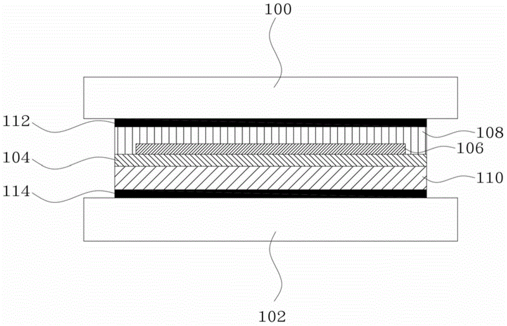 OLED panel packaging structure and OLED display