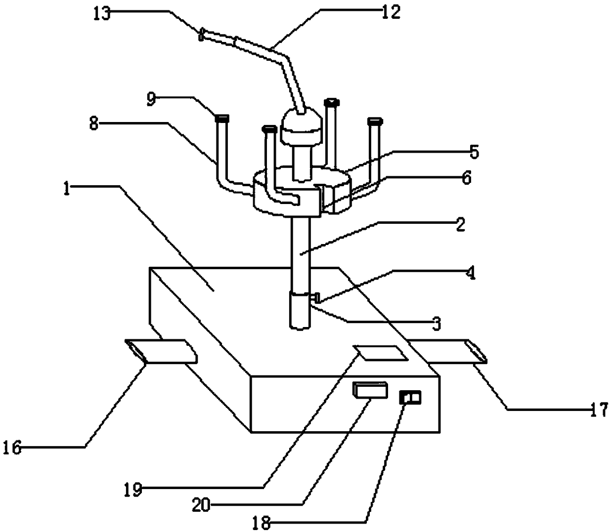 Multi-angle heatable irrigation nozzle