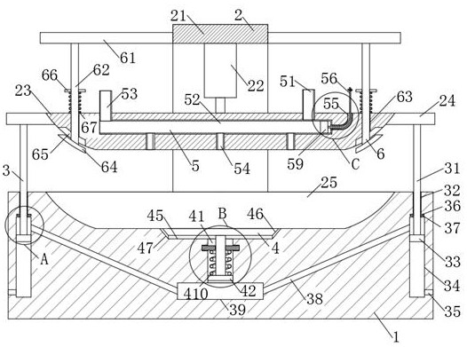 New energy automobile shell casting device