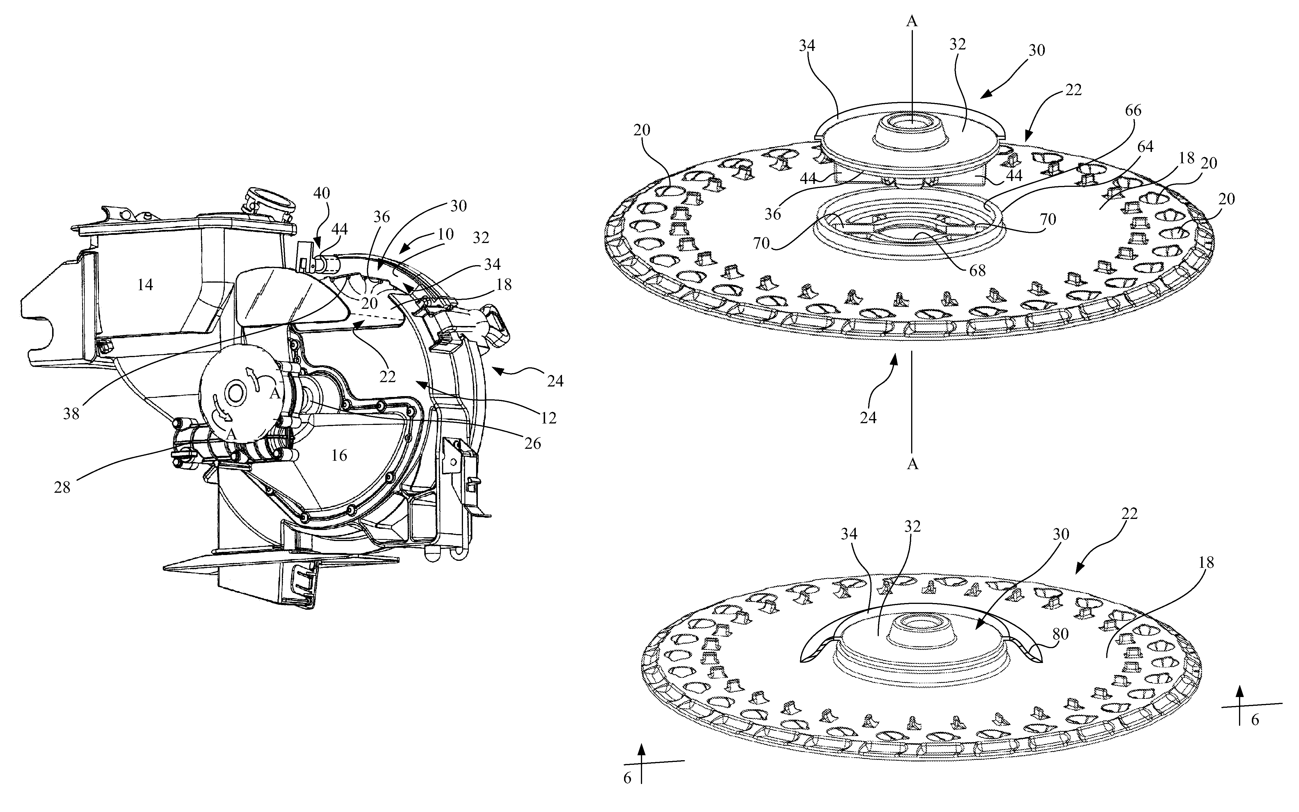 Seed disk drive hub