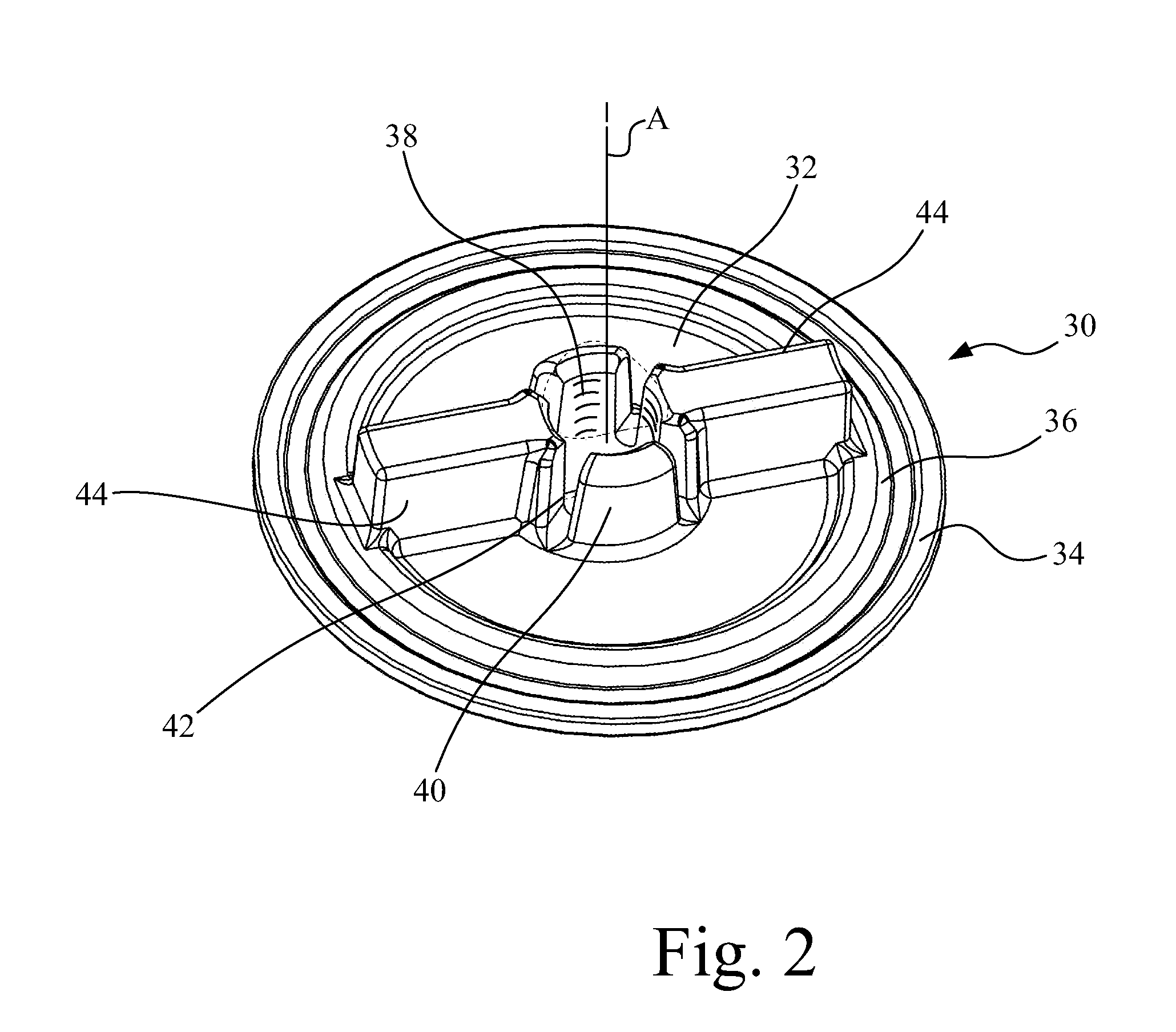 Seed disk drive hub