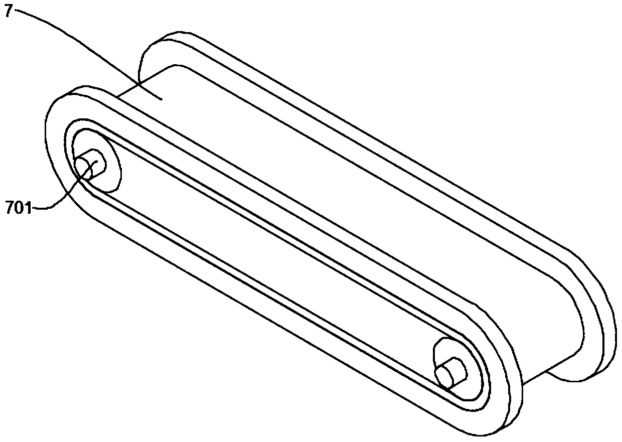 Cutting and crushing device for junked tires