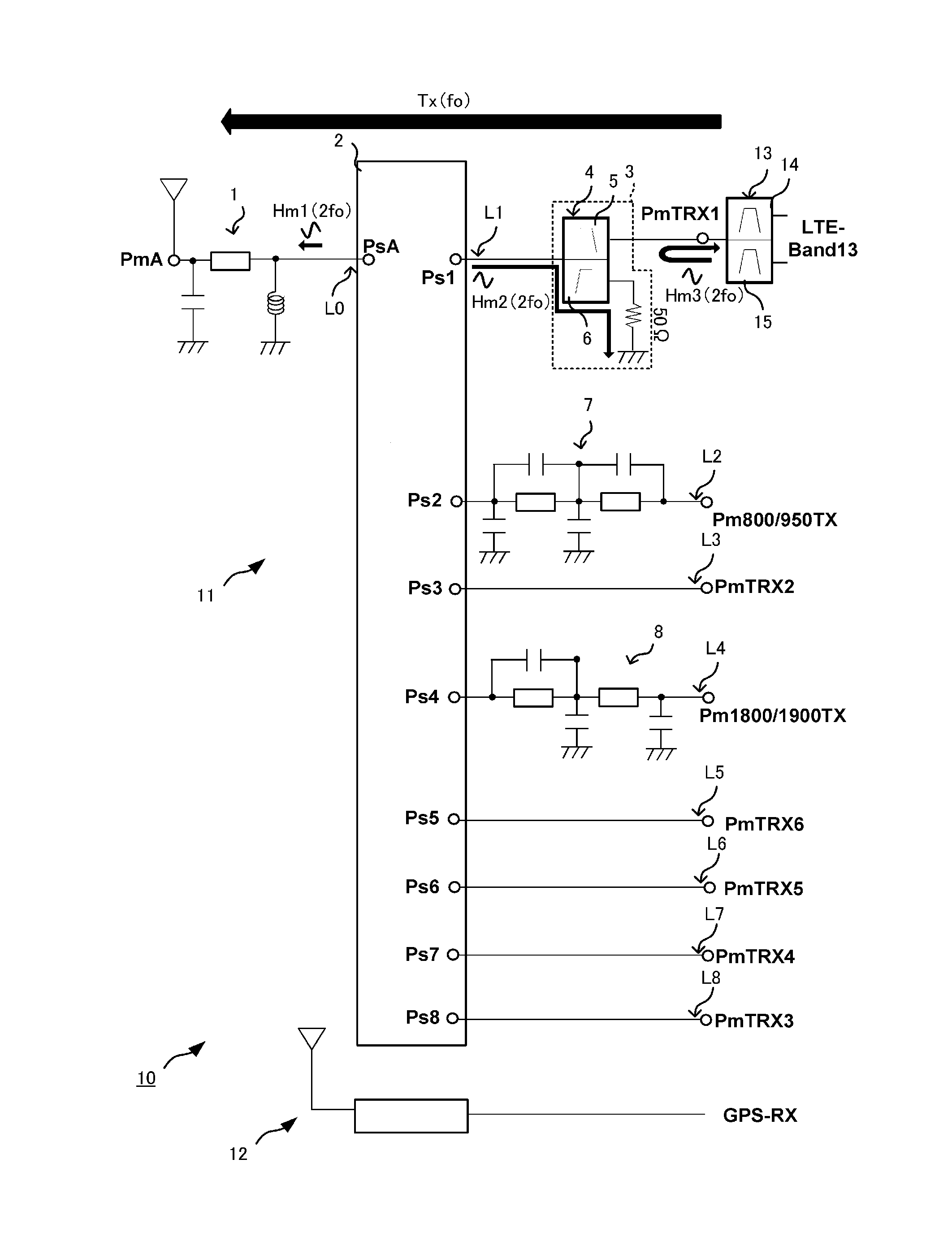 High-frequency module and communication device