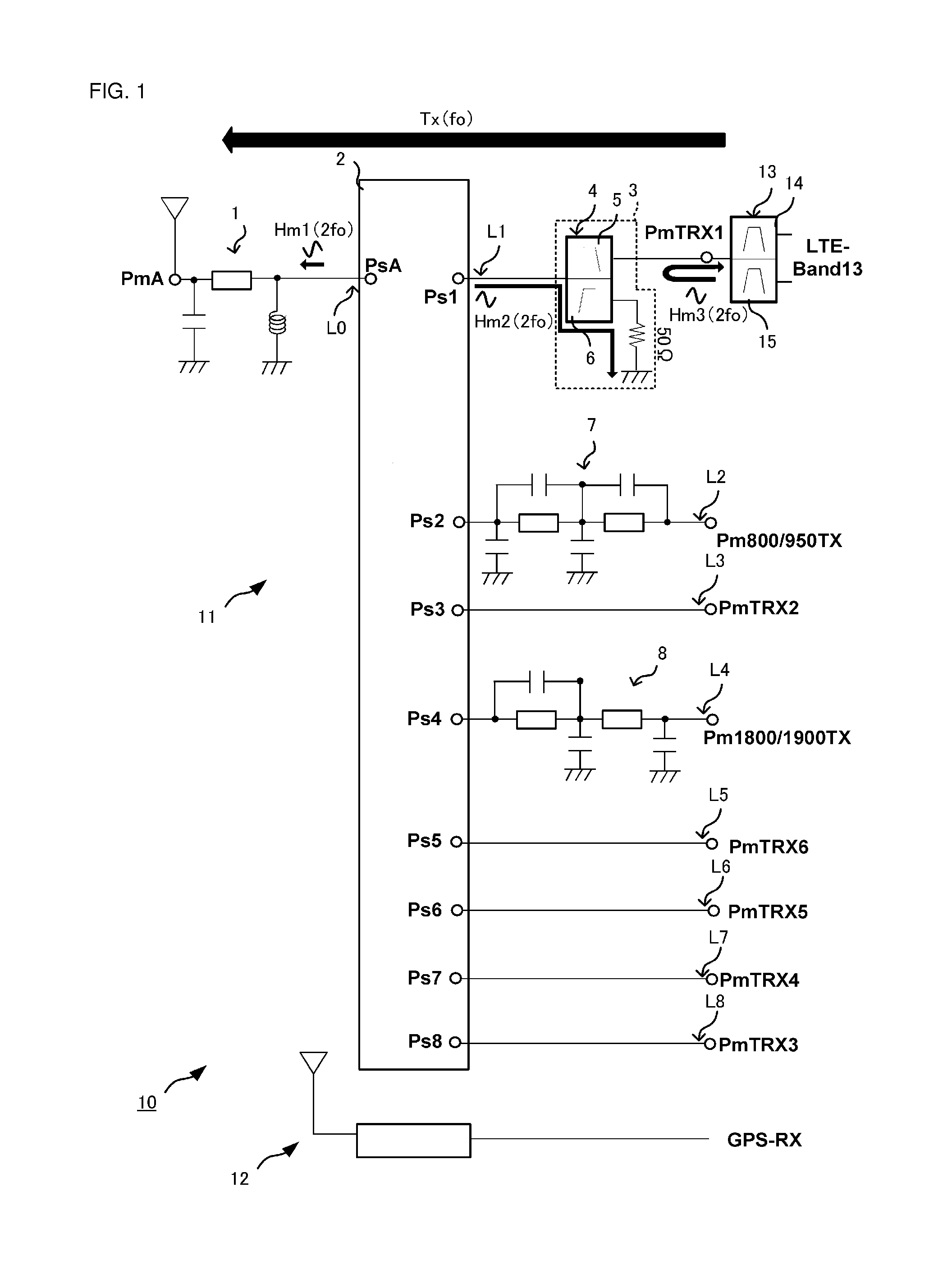 High-frequency module and communication device