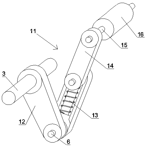 Tea rolling machine capable of automatically controlling rolling pressure