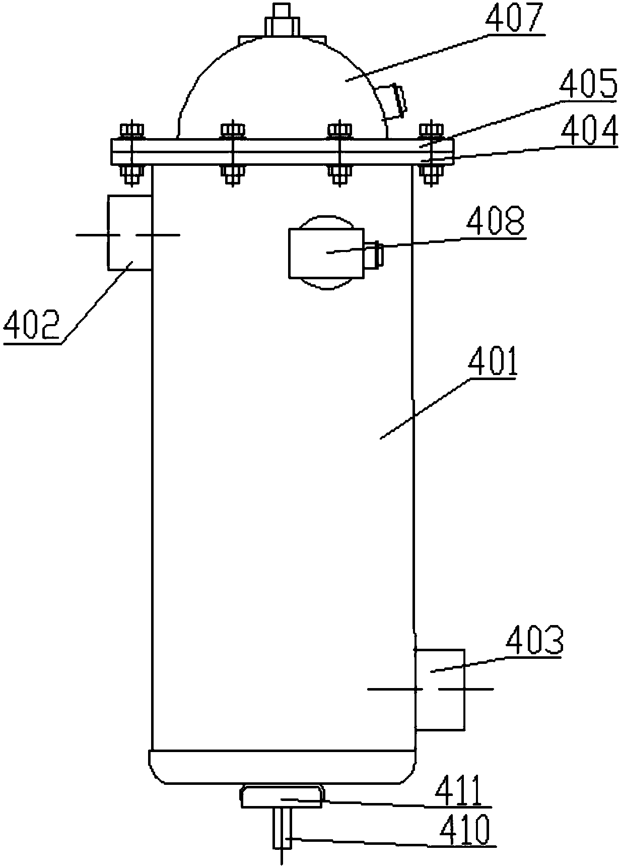 Working method of four-way industrial thermostat with tube heater