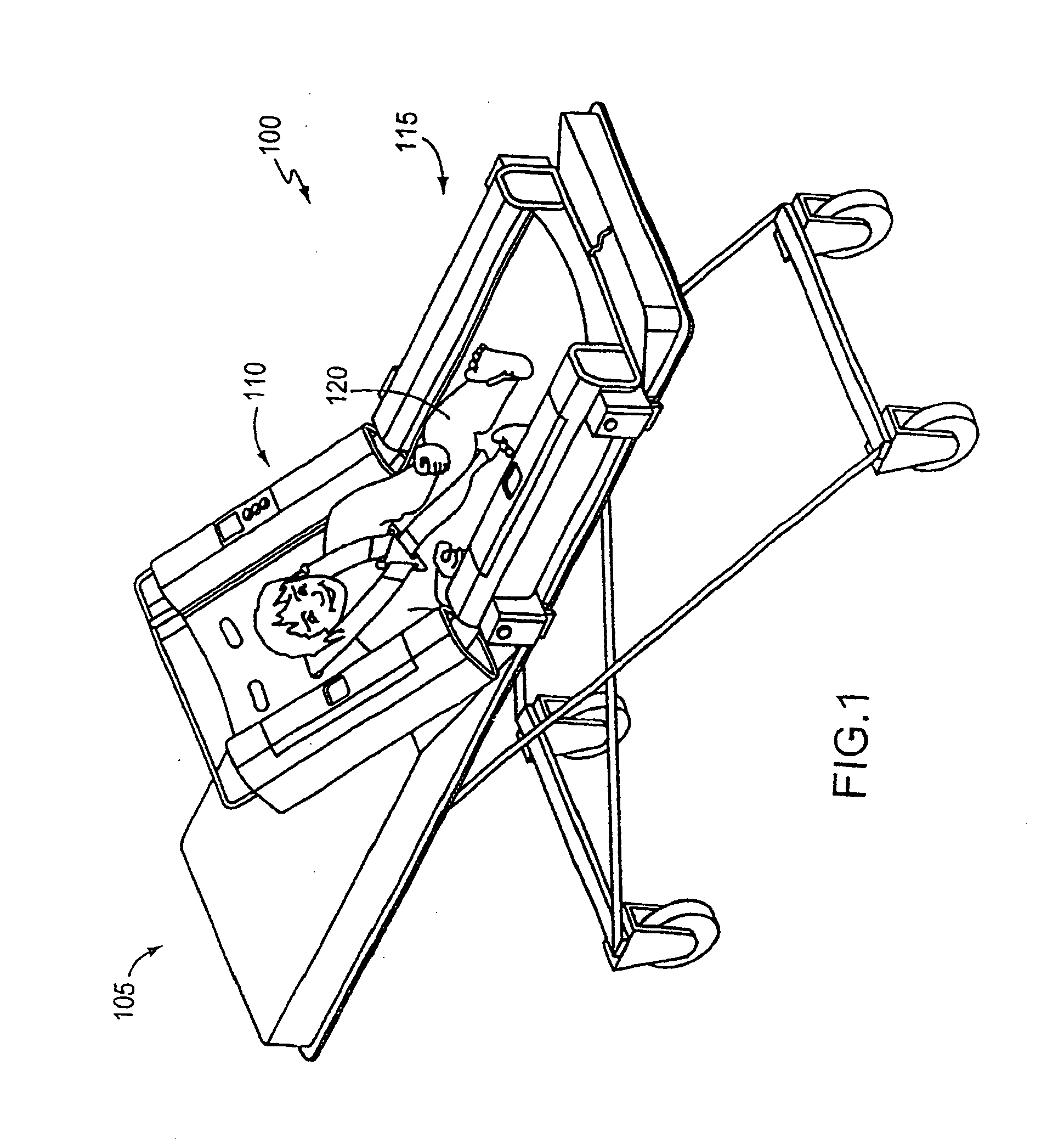 Pediatric emergency transport device