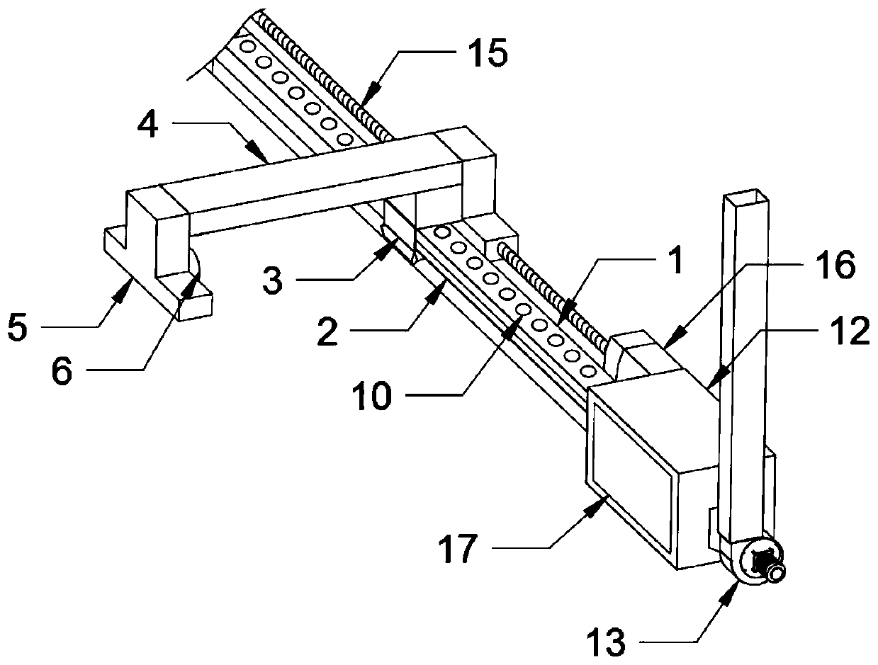 Slidable smoke exhaust system