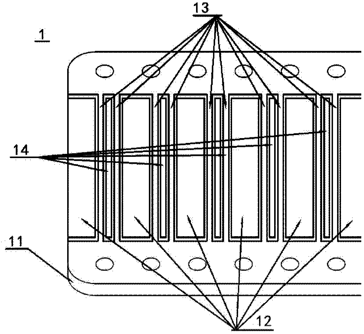 Beam current adaptive correction device and correction electrode plate