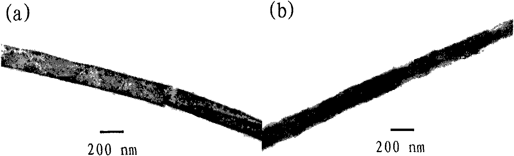 Hard magnetic linear nano coaxial cable wrapped by soft magnetic tube and preparation method thereof