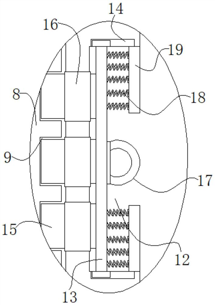 Light emitting diode packaging structure convenient to recycle