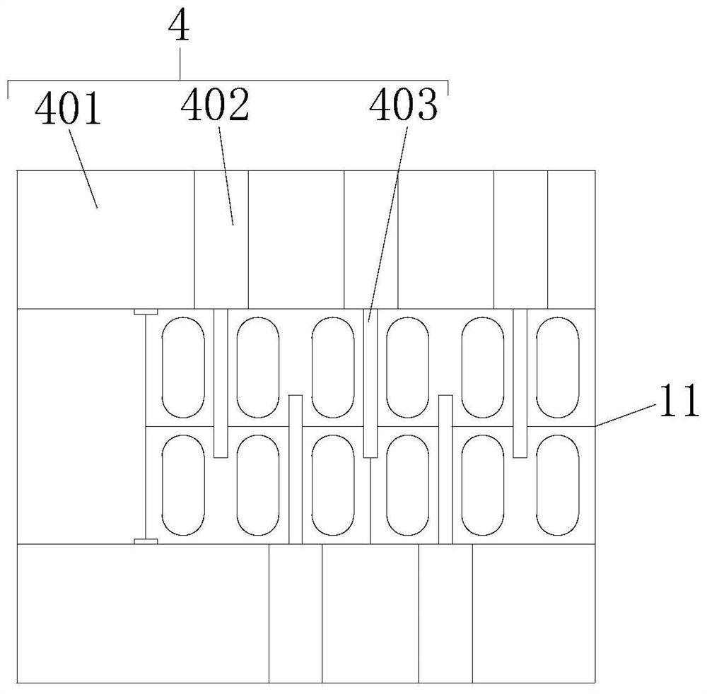 Medical medicine stripping machine and medicine stripping method