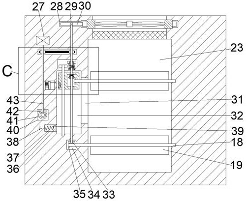 Device for performing singeing process on textile