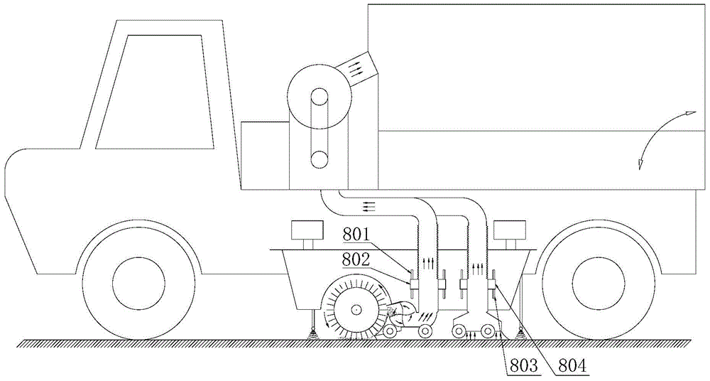 Road surface sweeper