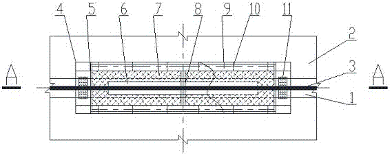 Protecting device of welding seam of titanium-steel composite plate of sleeve-type chimney and use method of protecting device