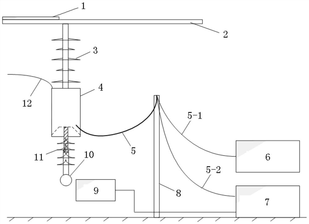 A High Potential Current Acquisition System with Rainproof Function