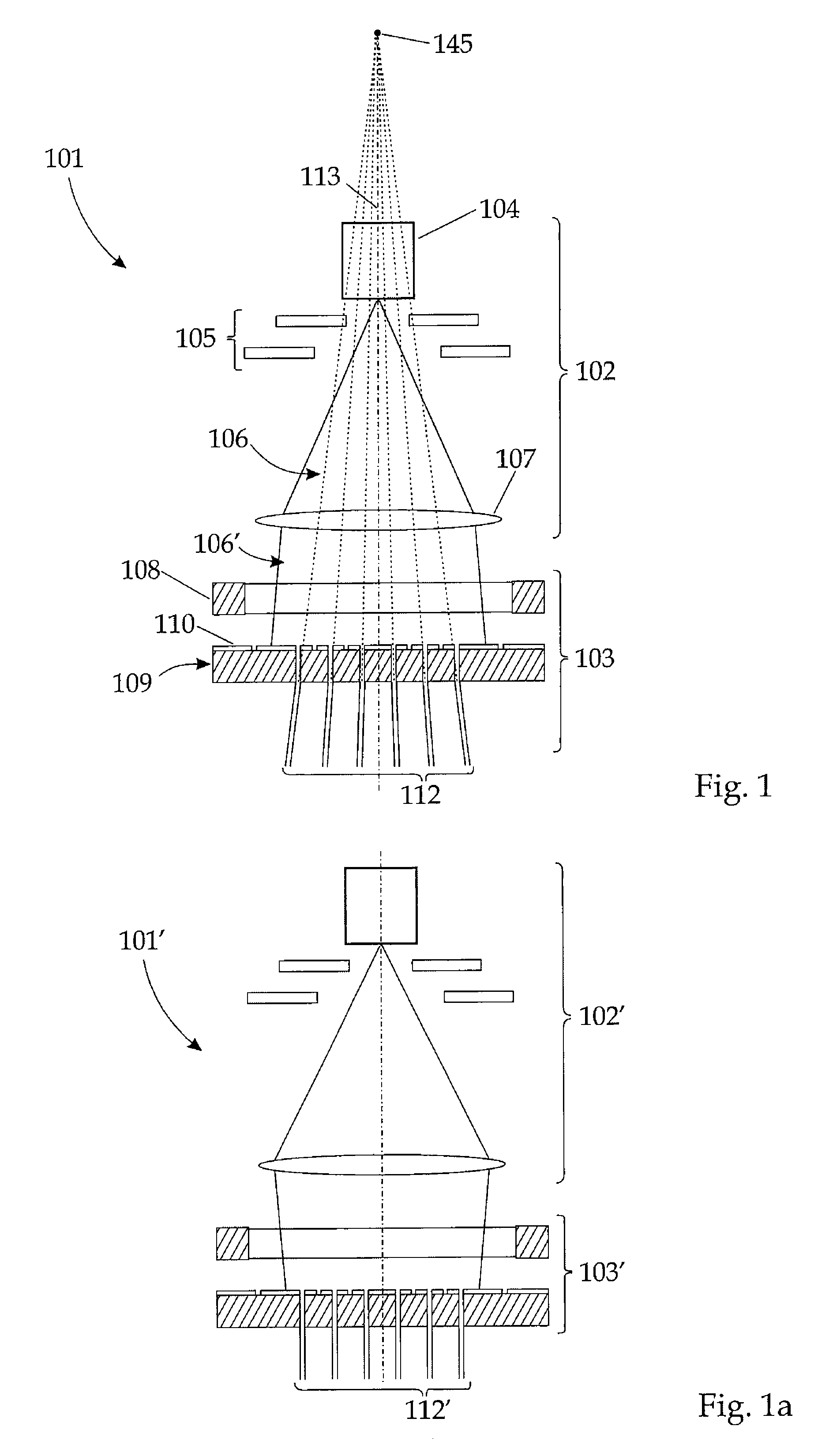 Multi-beam source