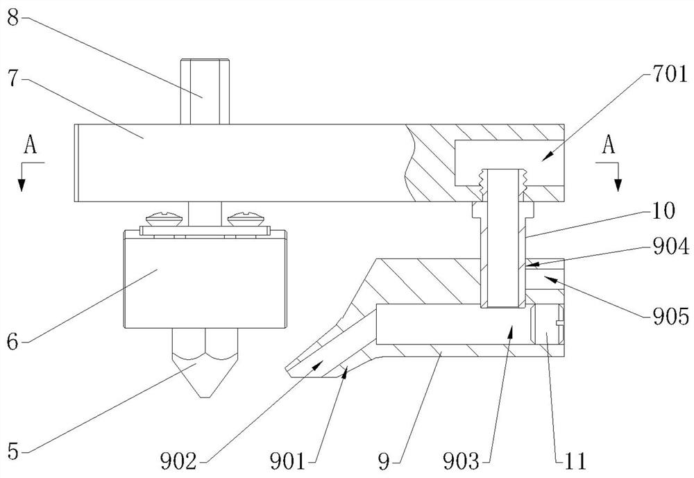 A 3D printer model cooling system