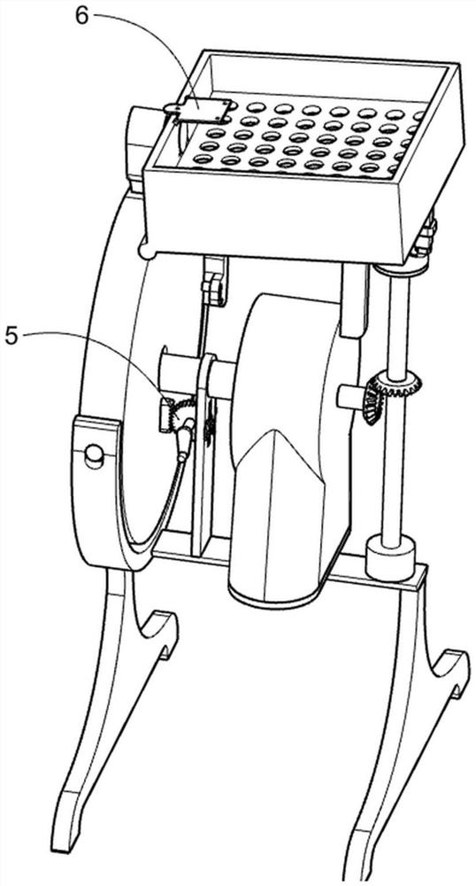 Twisting type shell breaking device for castanea henryi processing