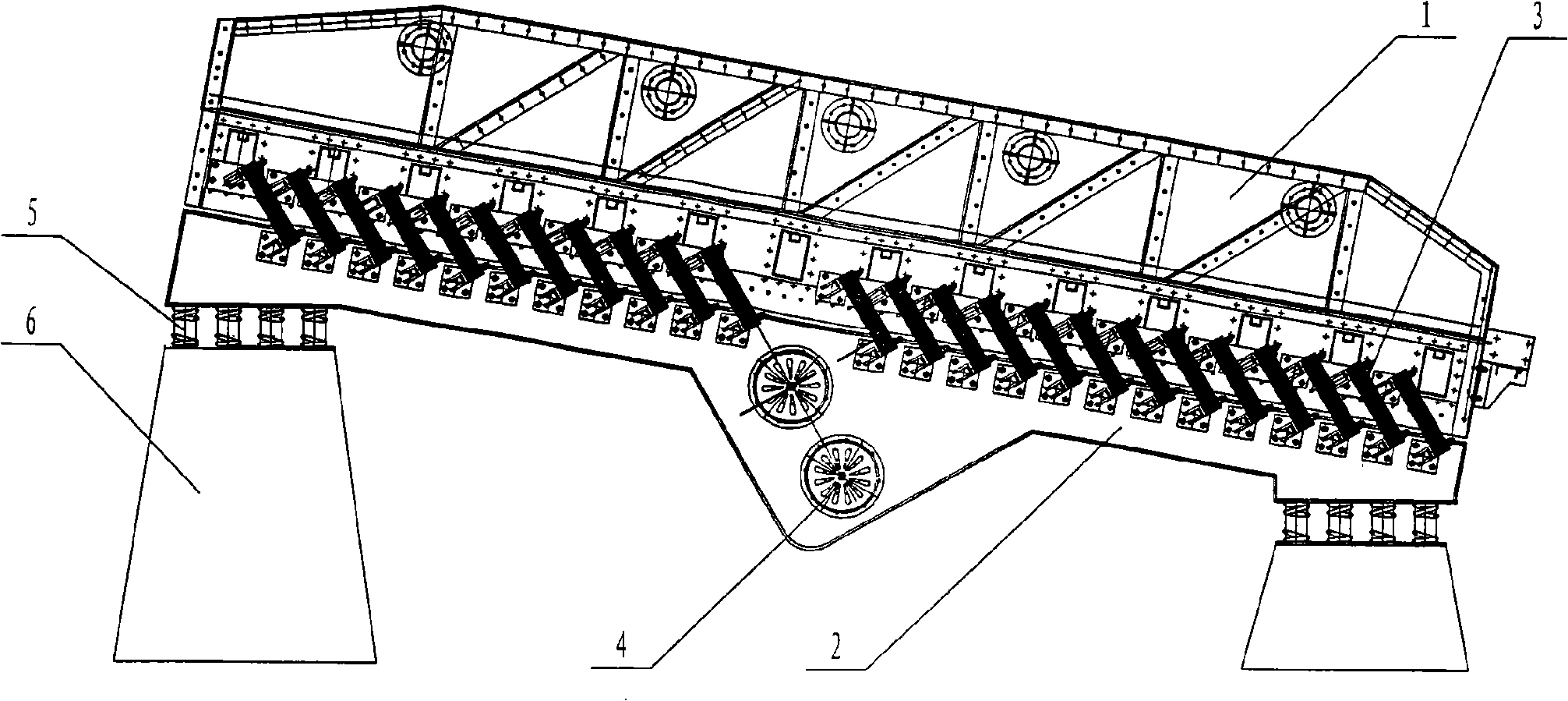 Anti-resonance vibrating sifter