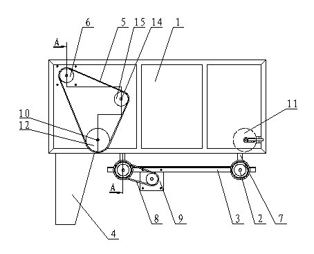 Automatic feeding device and kneading device for tea leaves