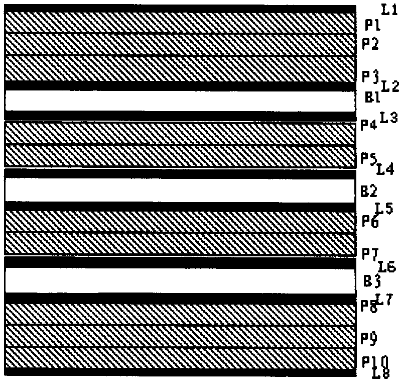 Method for laminating multilayer printed circuit board