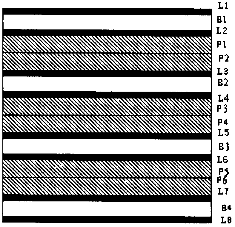 Method for laminating multilayer printed circuit board