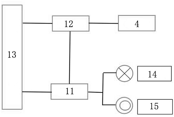 Steel wire rope tension monitoring and alarming device