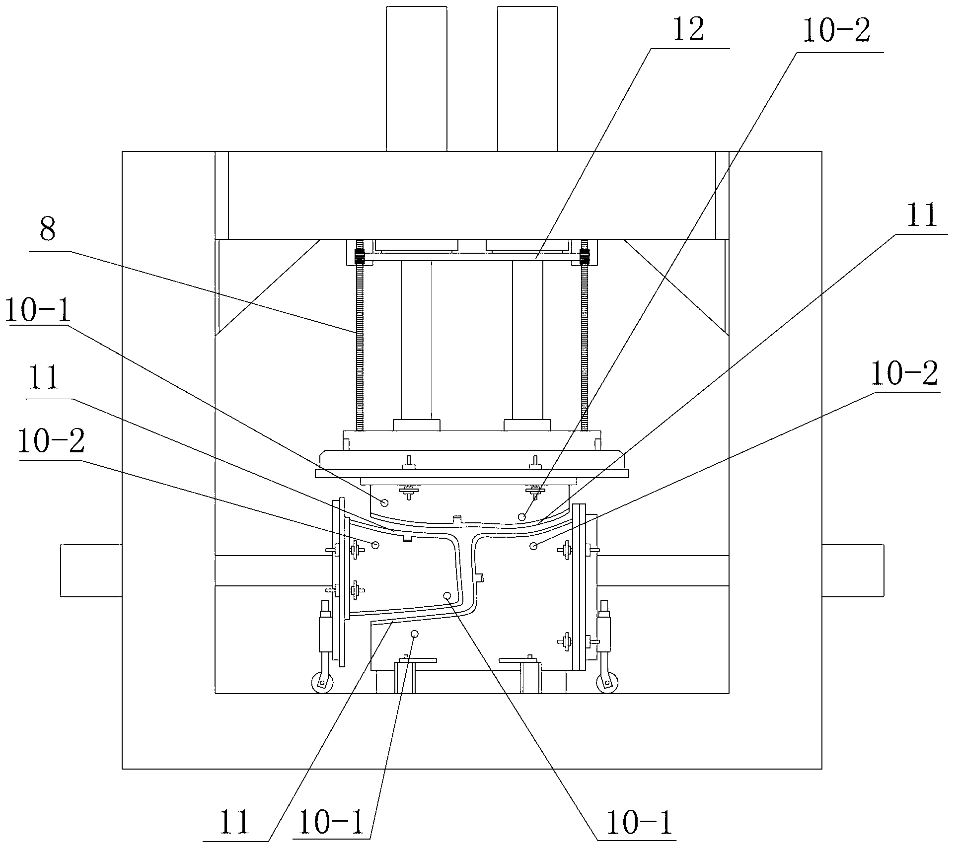 Manufacture method of multi-layer gluing bentwood chair and bentwood foot blank pressing machine