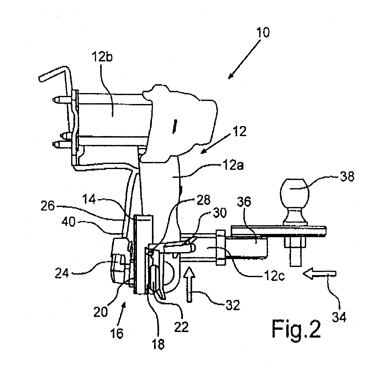 Socket for a Towing Apparatus