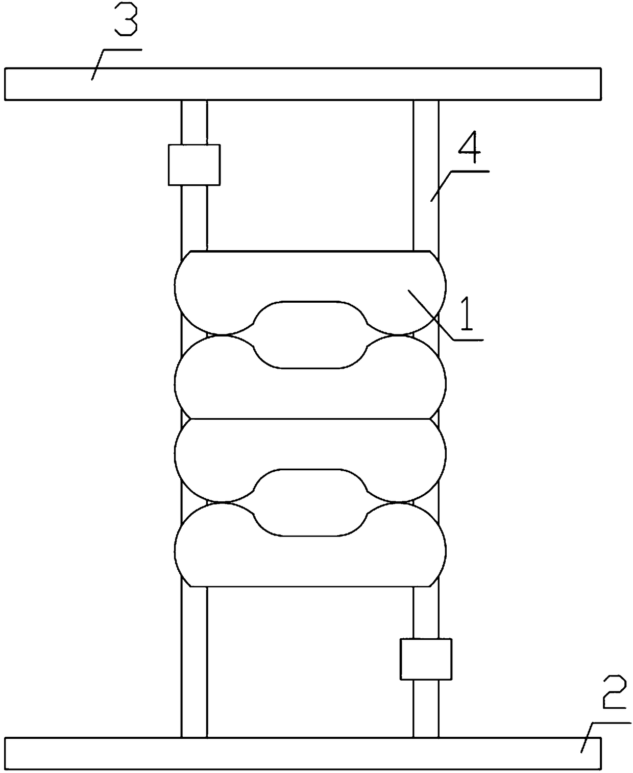 Novel multifunctional auxiliary walking device special for medical treatment